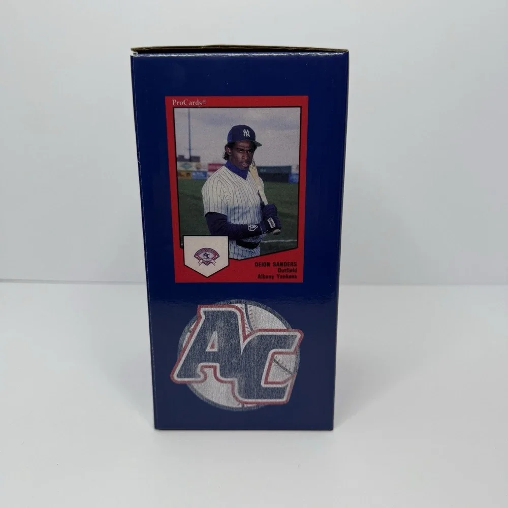 Deion Sanders Bobblehead Tri-City Valley Cats Albany Colonie Yankees NIB